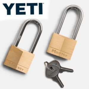 YETI - 2 Bear Proof Locks padlock accessory camping cooler lock